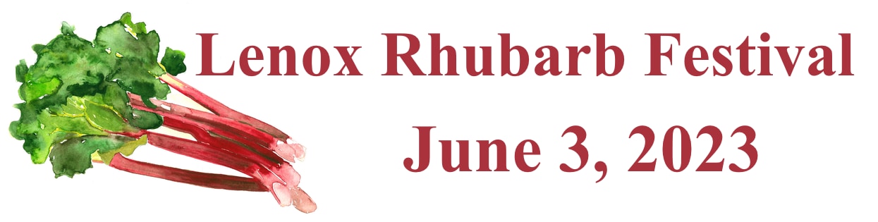 Lenox Rhubarb Festival Logo